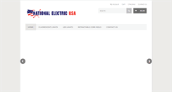 Desktop Screenshot of nationalelectricusa.com