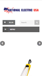 Mobile Screenshot of nationalelectricusa.com